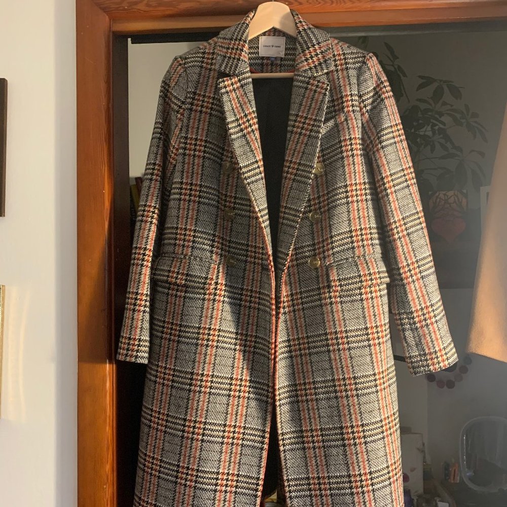 Plaid Pea Coat - Court & Rowe